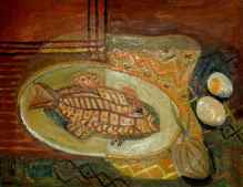 Nature morte au poisson